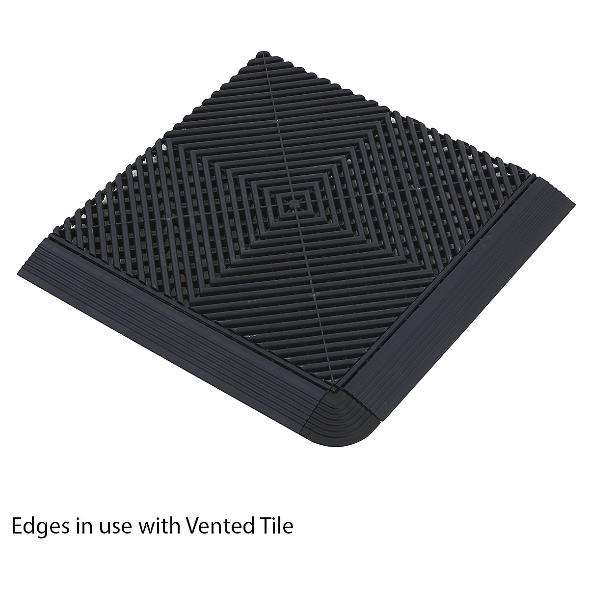BiGDUG Vented Interlocking Tile Looped Edges (Product illustration 2)-1