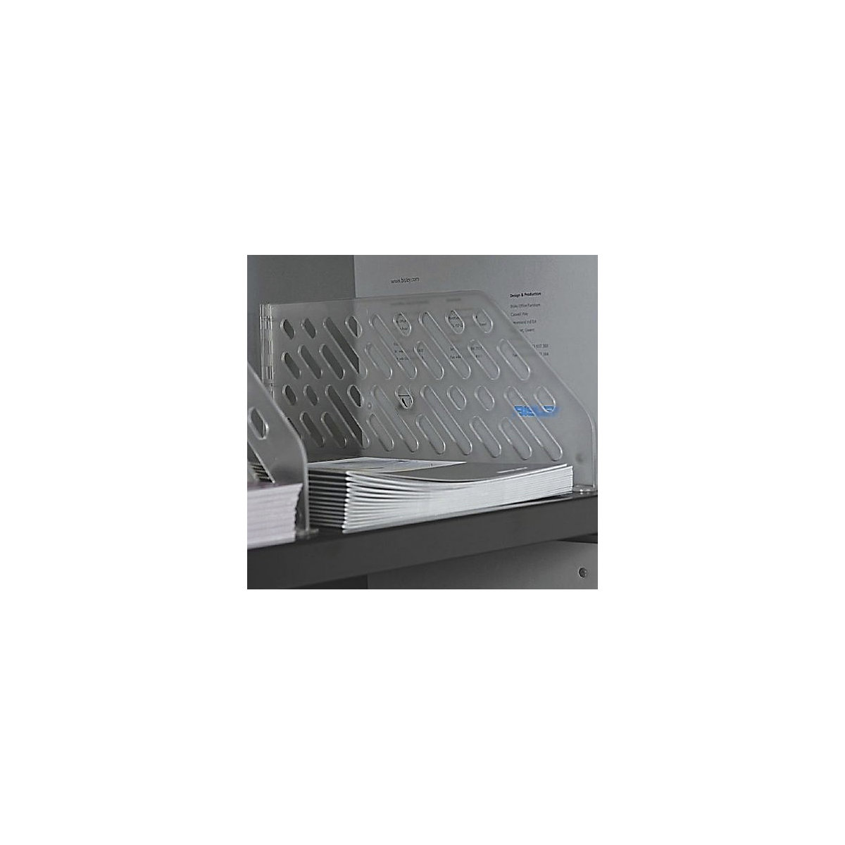 Bisley Plastic Slotted Shelf Dividers
