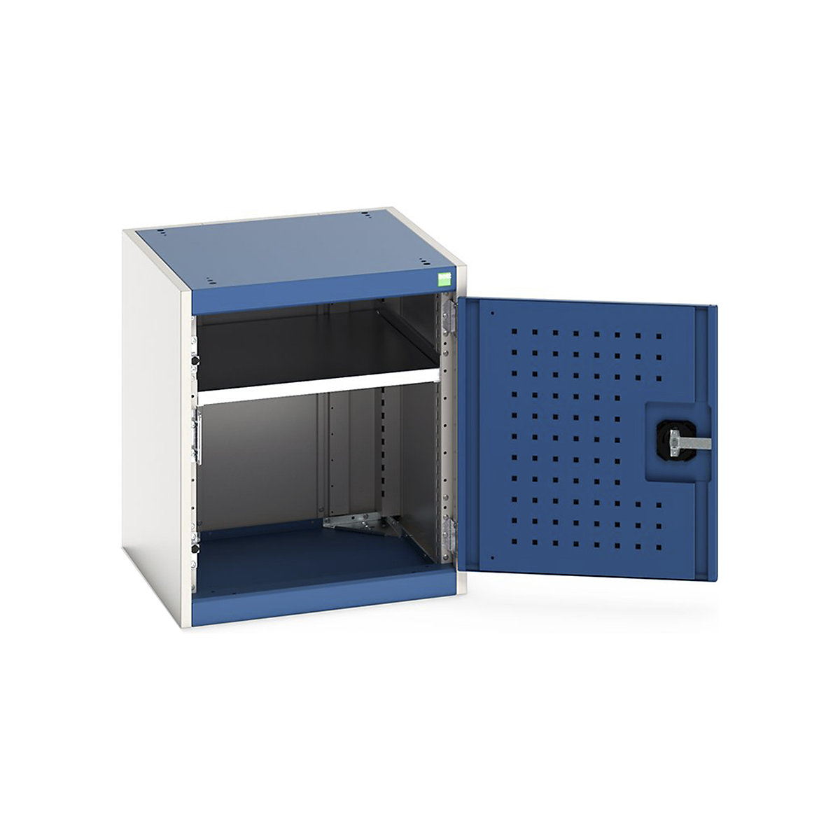 Bott Cubio Suspended Cabinets| 600mm High | Suitable for 750mm Deep Benches, Bott Cubio Suspended Cabinets| 600mm High | Suitable for 750mm Deep Benches, Bott Cubio 1 Door Cupboard | 600h x 525w x 525d mm | Blue-0