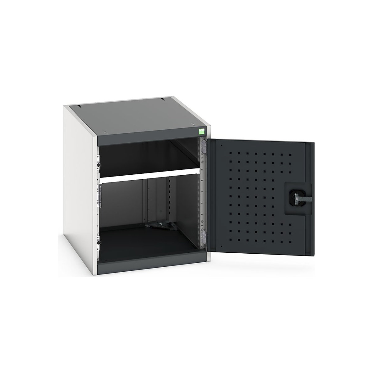 Bott Cubio Suspended Cabinets| 600mm High | Suitable for 750mm Deep Benches, Bott Cubio Suspended Cabinets| 600mm High | Suitable for 750mm Deep Benches, Bott Cubio 1 Door Cupboard | 600h x 525w x 650d mm | Dark Grey-0