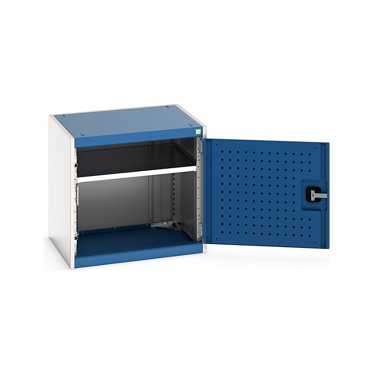 Bott Cubio Suspended Cabinets| 600mm High | Suitable for 750mm Deep Benches, Bott Cubio Suspended Cabinets| 600mm High | Suitable for 750mm Deep Benches, Bott Cubio 1 Door Cupboard | 600h x 650w x 525d mm | Blue-0