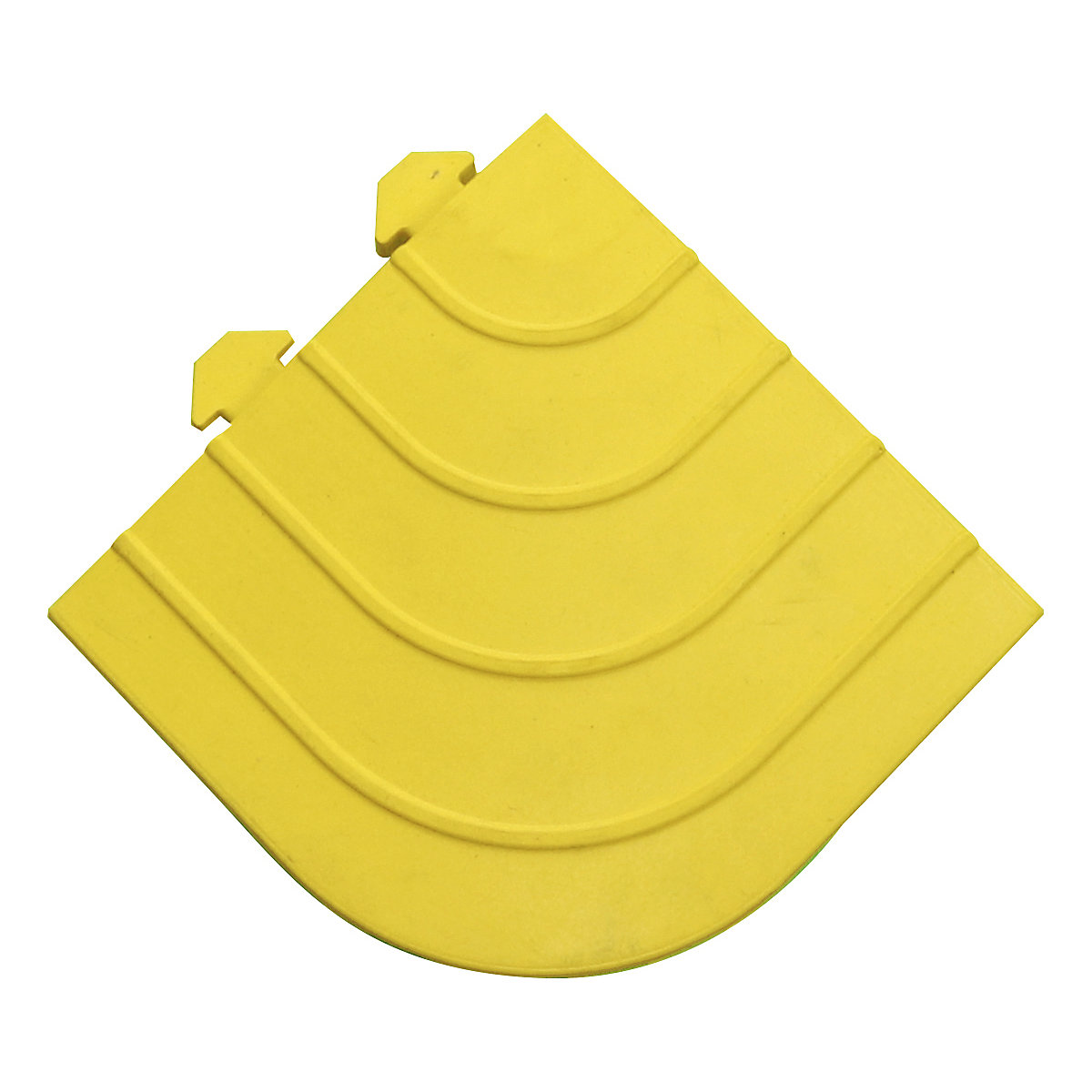 COBA Europe Fatigue Lock Mat Corner Edge | 24h x 150d mm | Yellow