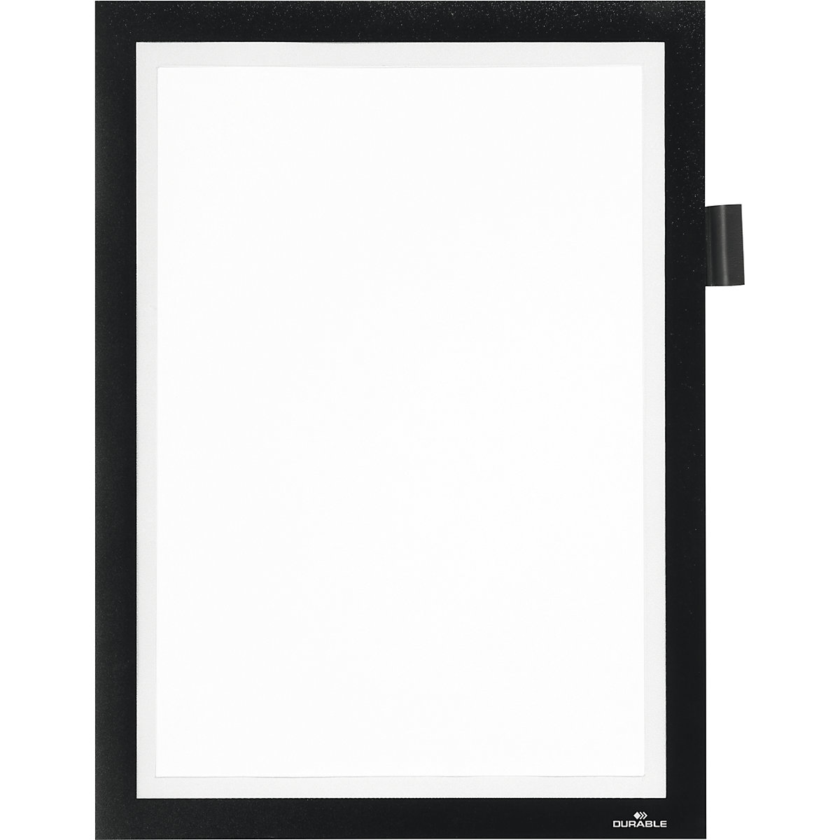Cadre info DURAFRAME® MAGNETIC NOTE A4 – DURABLE, pour rédaction directe, magnétique, lot de 5, cadre noir-0