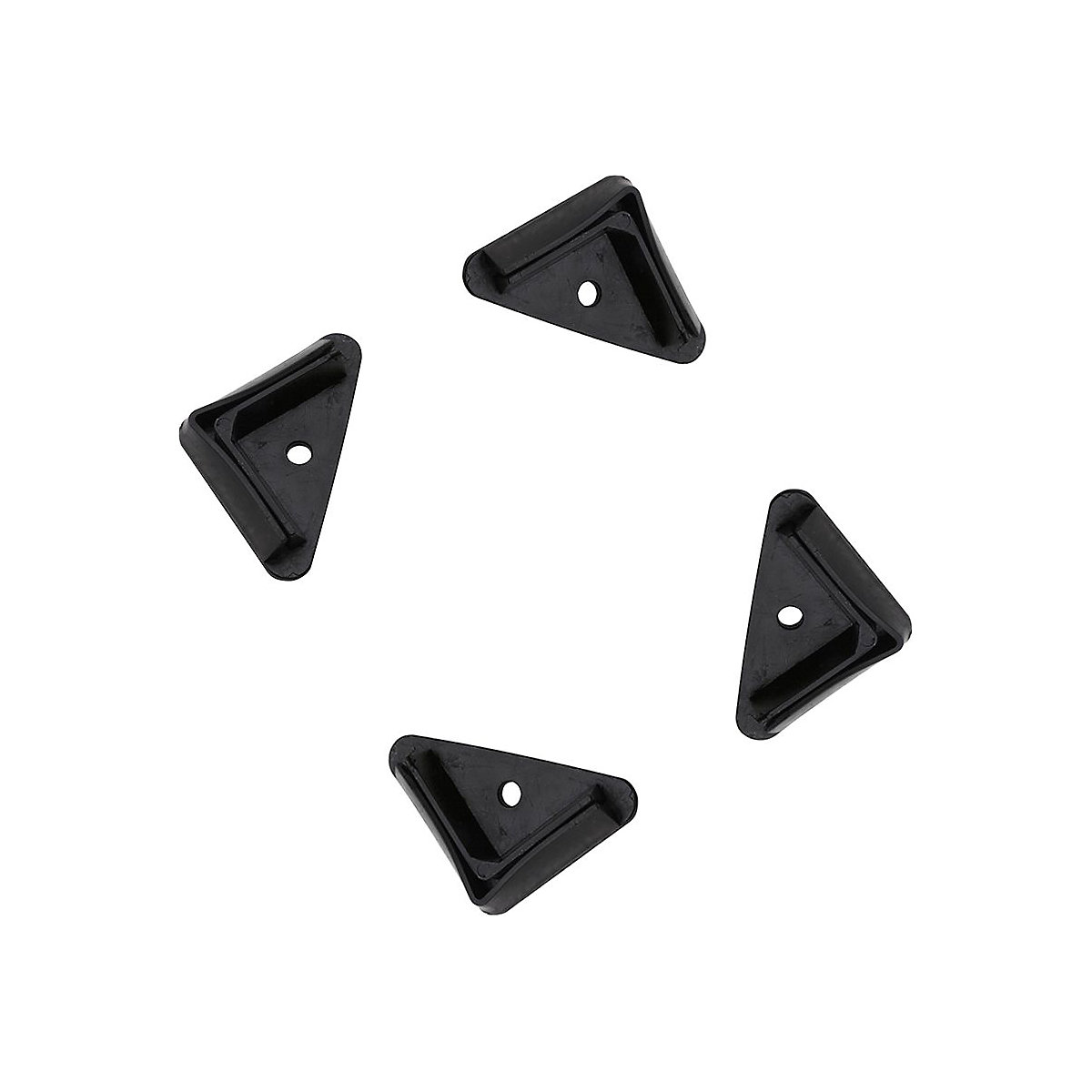 Extra Pack Of 4 Protective Plastic Feet, Black
