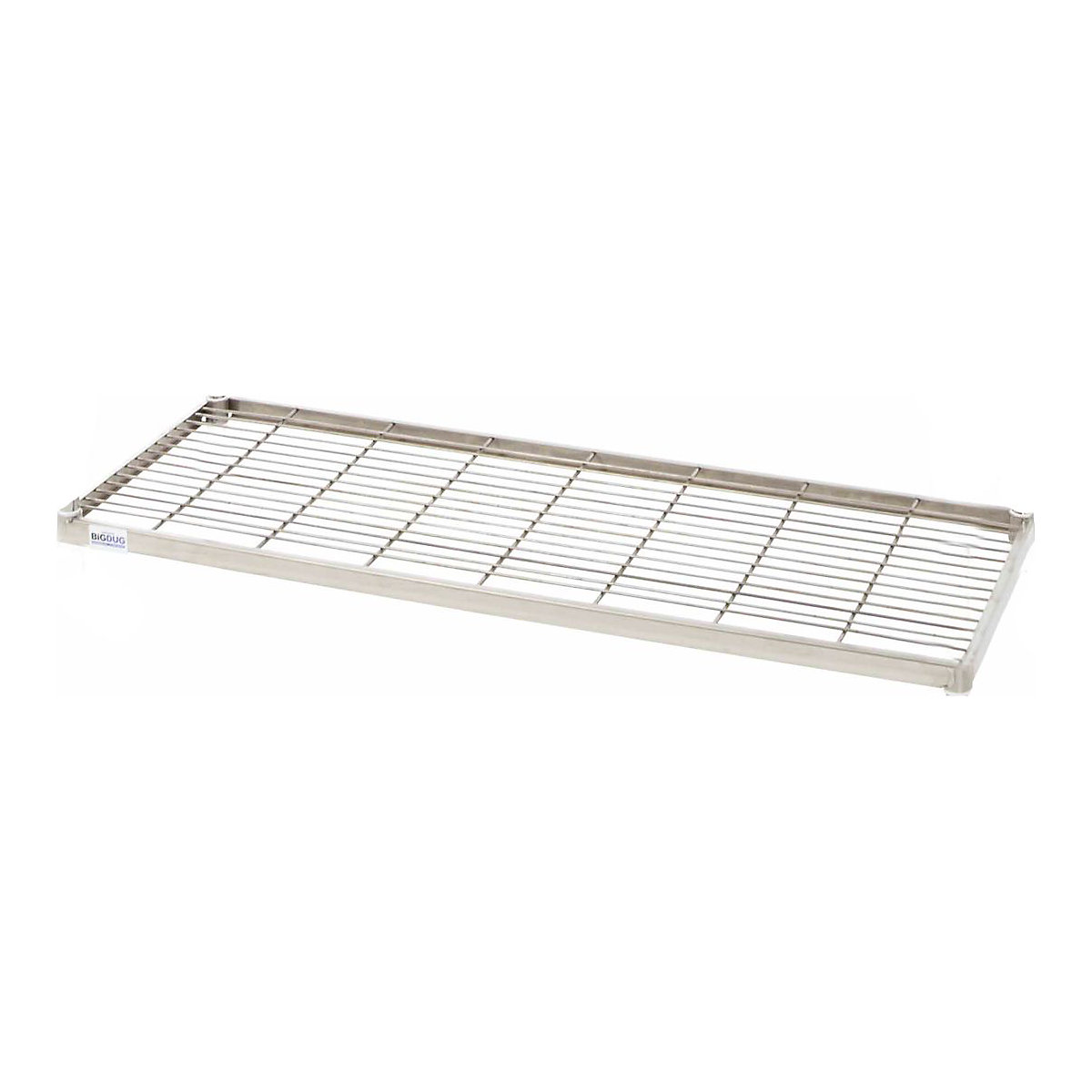 Extra Shelf for BiGDUG Stainless Steel Shelving | Wire Mesh Shelves | 866w x 450d mm | 210kg UDL