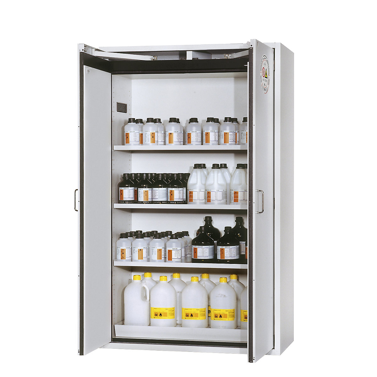 Feuerbeständiger Gefahrstoffschrank Typ 90 asecos