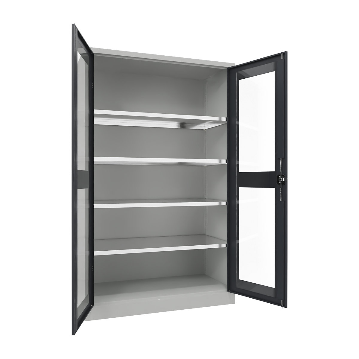 Flügeltürschrank mit Sichtfenster Pavoy