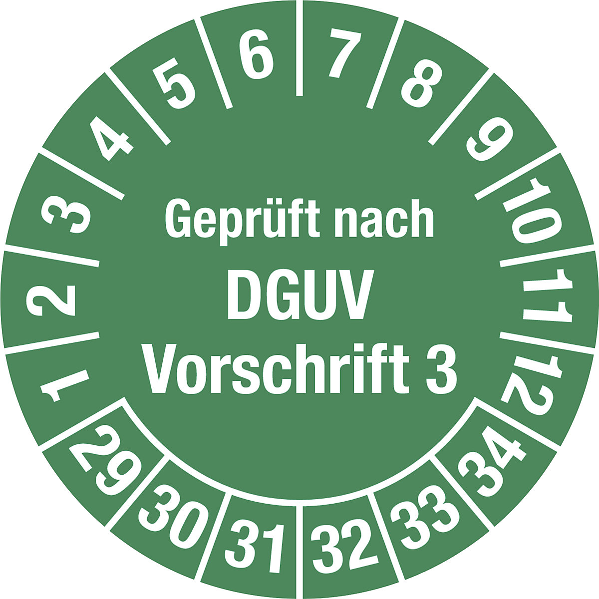 Geprüft nach DGUV