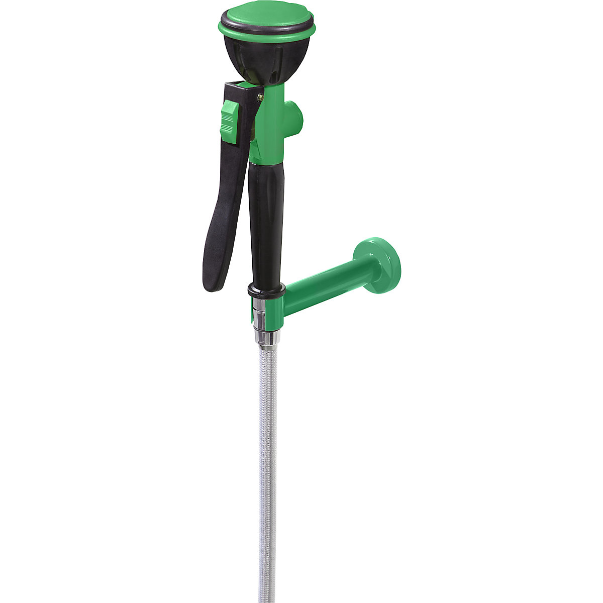 Hand-oogdouche met douchekop, h x d = 260 x 75 mm, groen-0