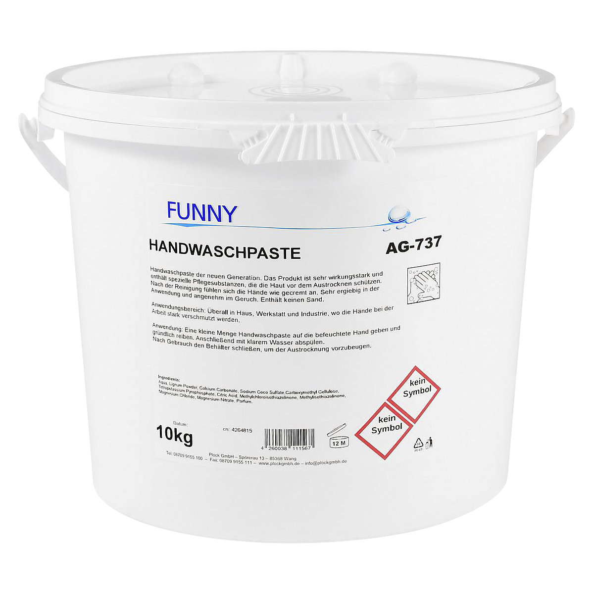 Handwaschpaste, sandfrei