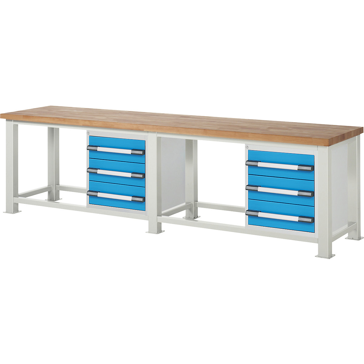 Heavy-duty workbench - eurokraft pro