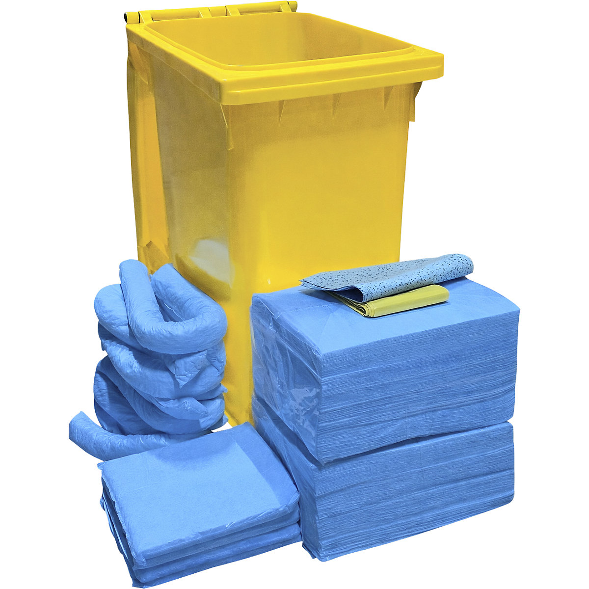 Kit di emergenza per perdite in contenitore carrellato - eurokraft basic