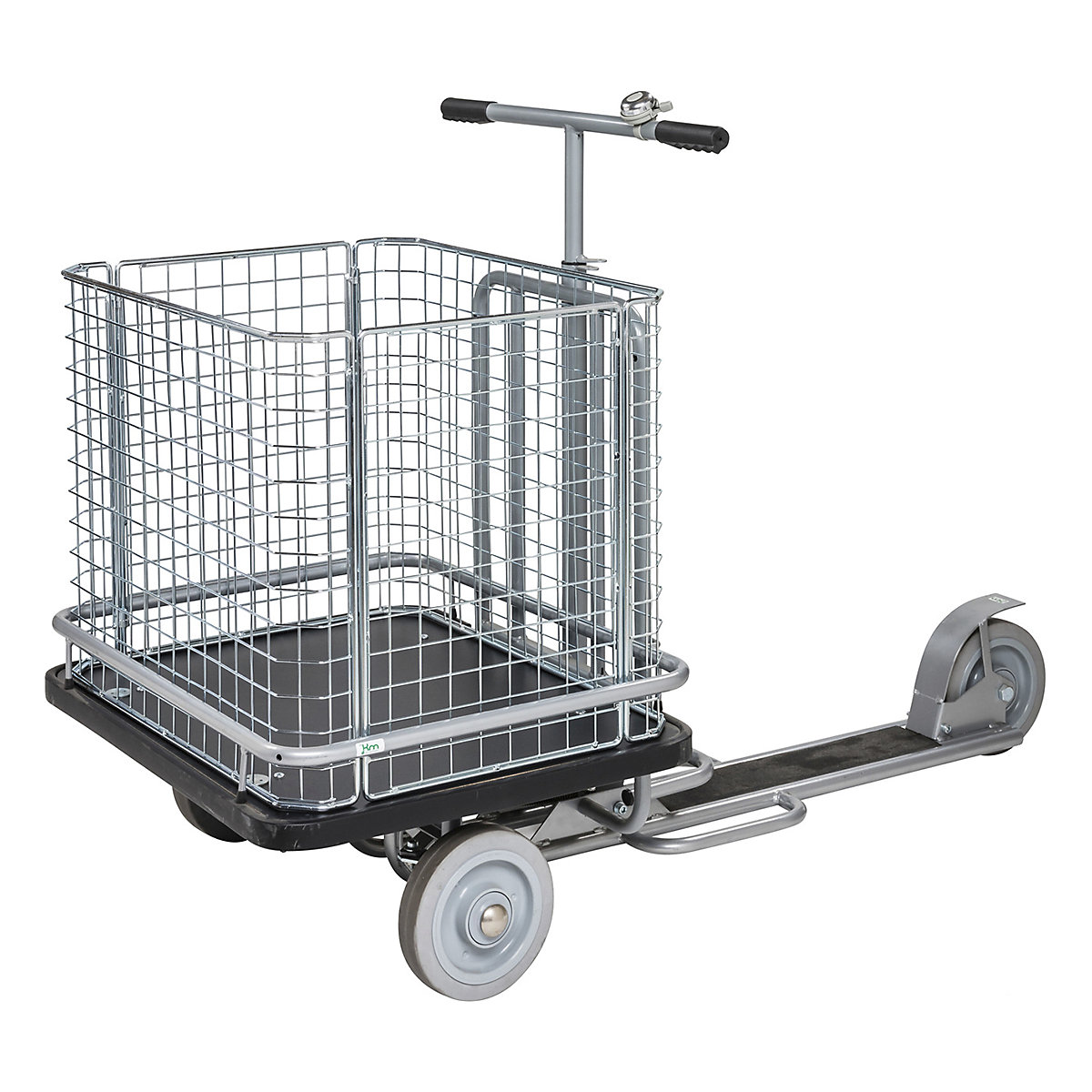 Kongamek Platform Scooter Basket | 535h x 541w x 645d mm | Electro galvanised
