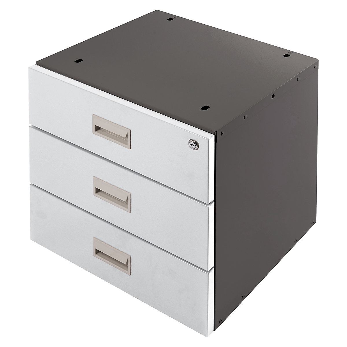 Mercian Industrial Workbench Triple Drawer | 435h x 420w x 420d mm