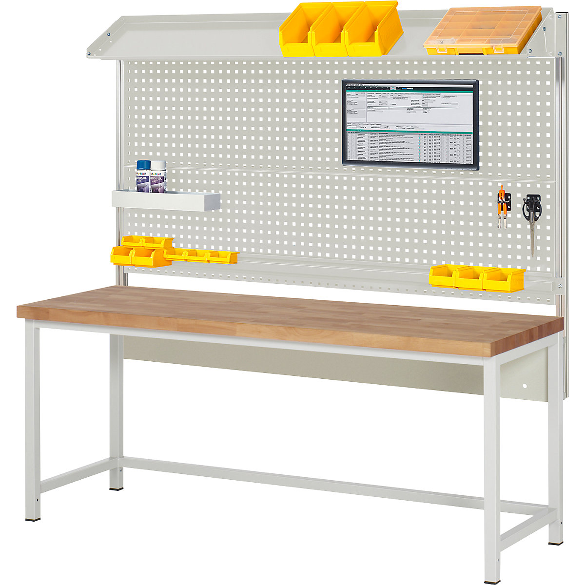 Munkapad rendszerfelépítménnyel, 8000-es sorozat – eurokraft pro
