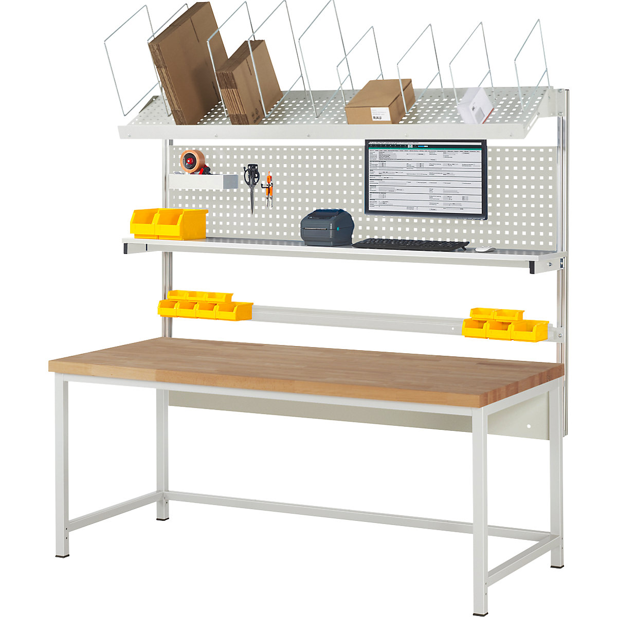 Munkapad rendszerfelépítménnyel, 8000-es sorozat – eurokraft pro