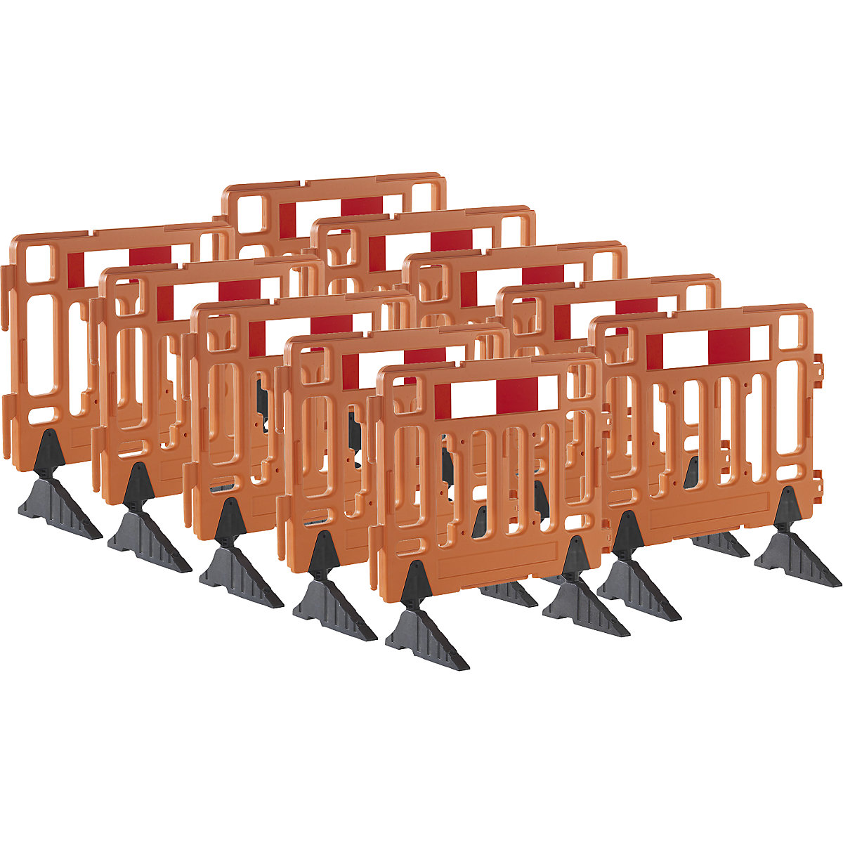 Plastic barrier fencing