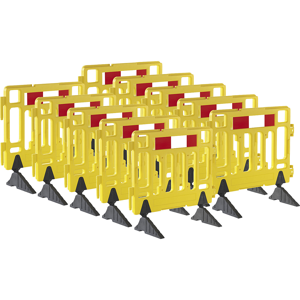 Plastic barrier fencing