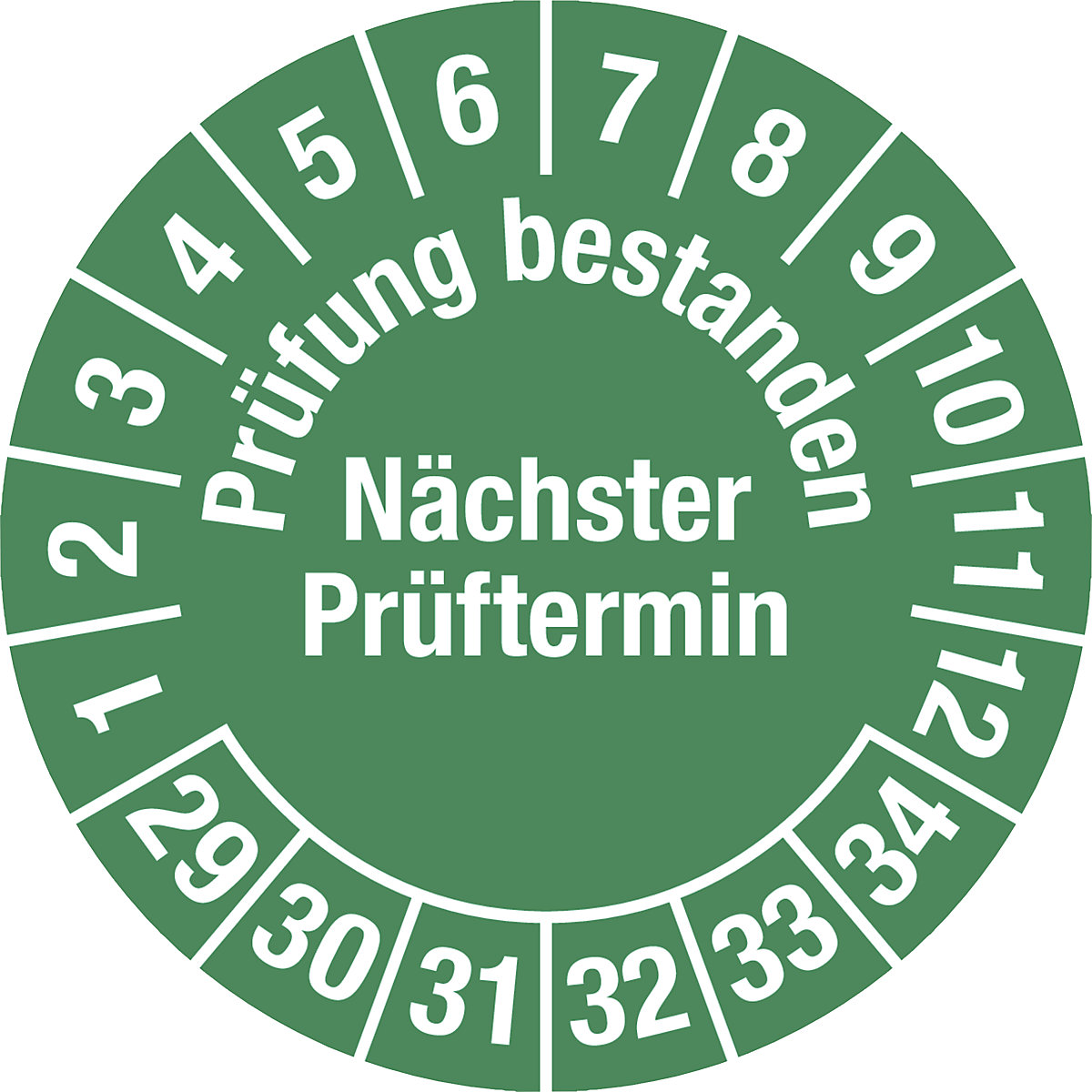 Prüfung bestanden