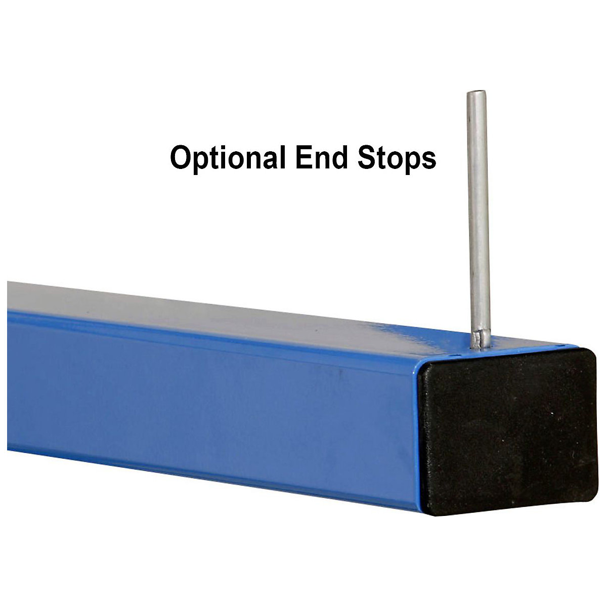 Removable Galvanised End Stop for Medium-Duty Cantilever Racking, 165mm High