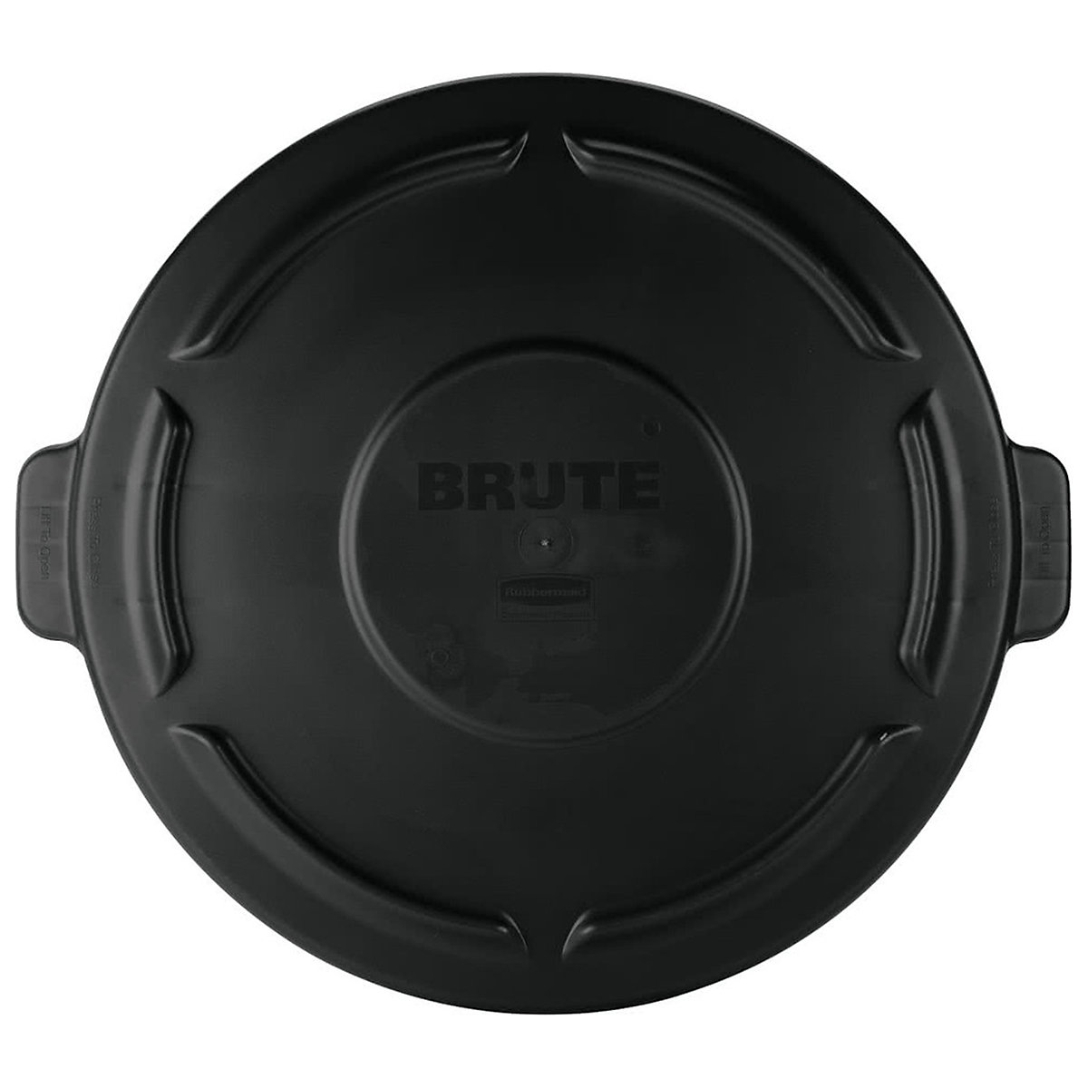 Rubbermaid Lid For 75 Litre BRUTE Round Container | Bin 46h x 505 Dia. mm | Black