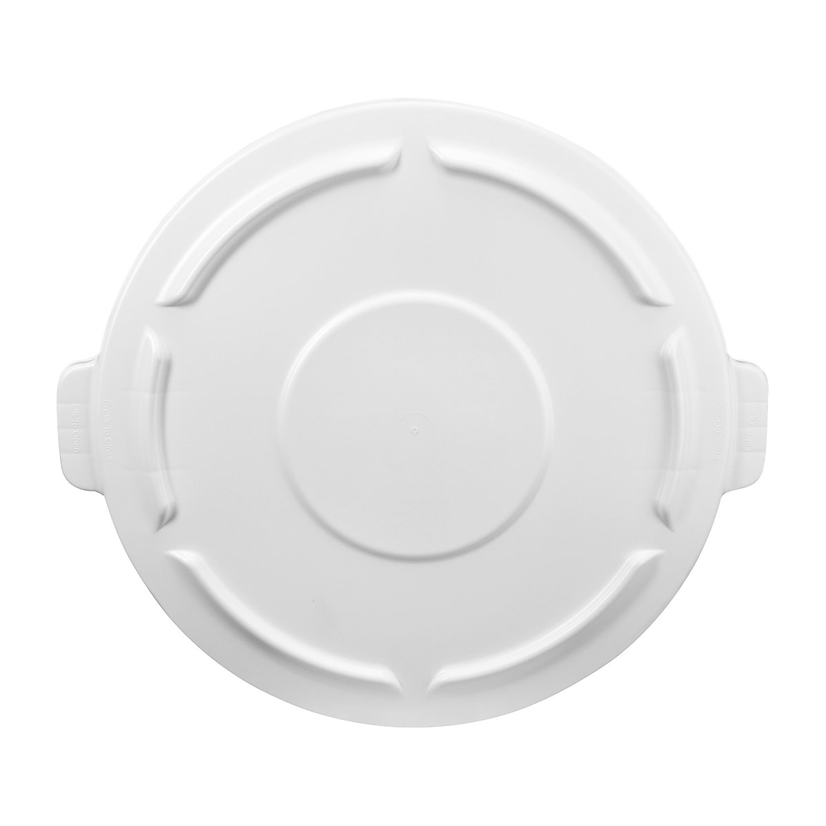 Rubbermaid Lid For 75 Litre BRUTE Round Container | Bin 46h x 505 Dia. mm | White