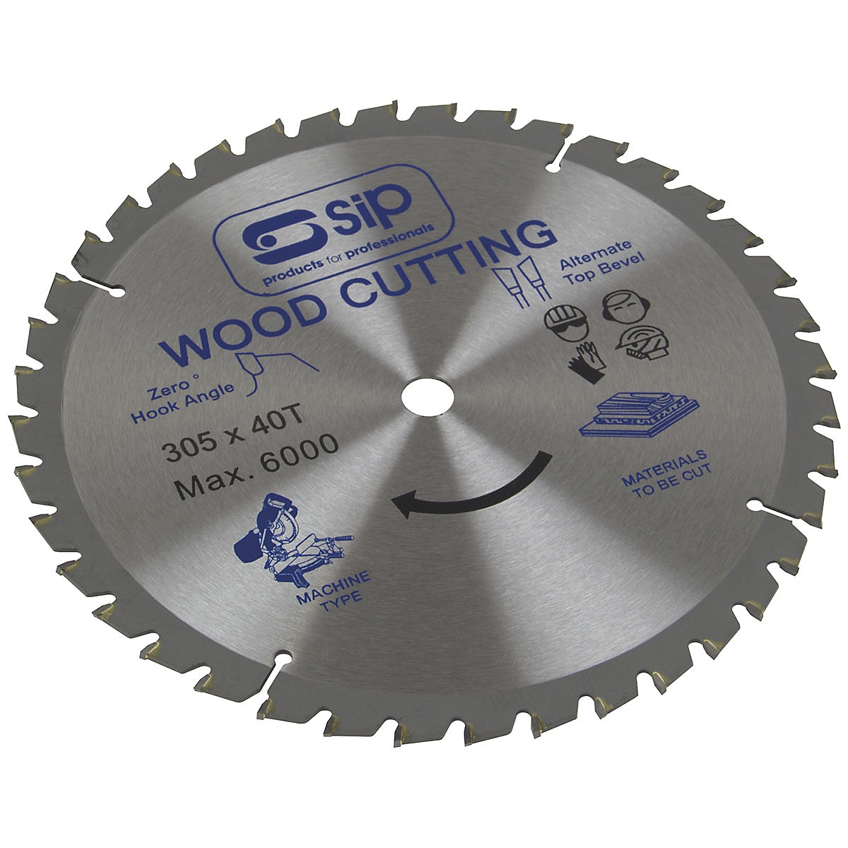 SIP TCT Circular Saw Blades for SIP01446, SIP TCT Circular Saw Blades for SIP01446, SIP TCT 30T Circular Saw Blade for SIP01446 | 315mm x 30mm-1