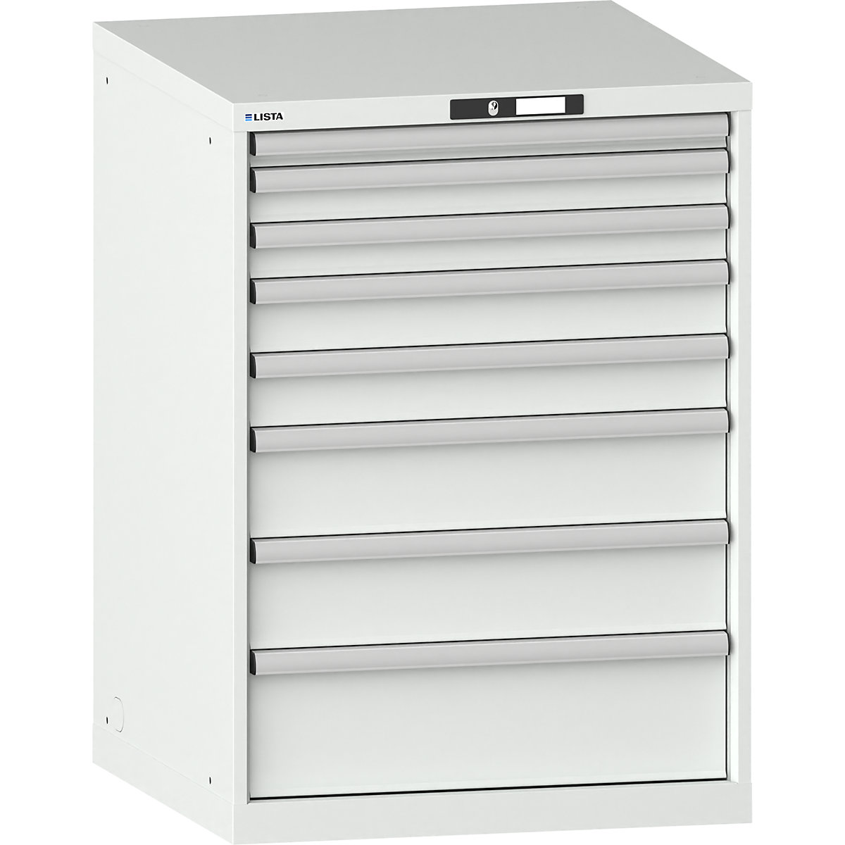 Schubladenschrank, mit Akkuladefunktion LISTA