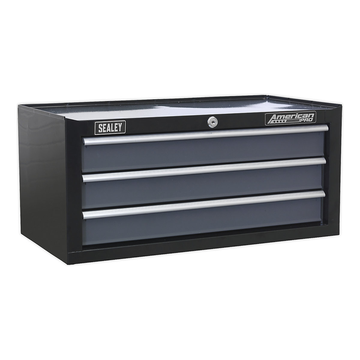 Sealey American Pro Mid-Box | 3 Drawer | Black