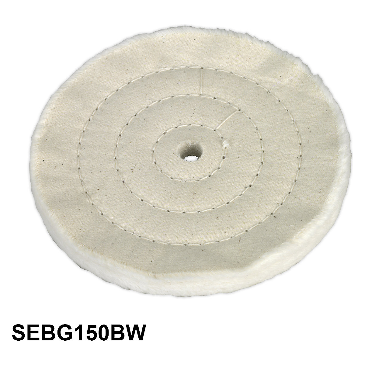 Sealey Buffer Wheels, Sealey Buffer Wheels, Sealey Buffing Wheel | Ø150 x 13mm | Fine-1