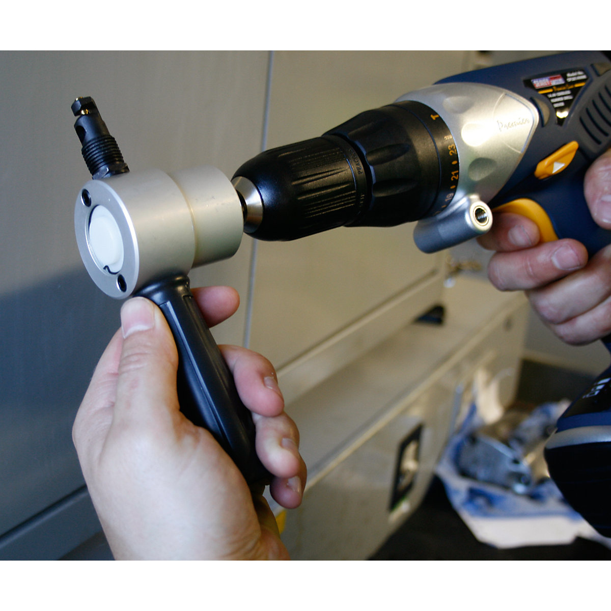 Sealey Drill Nibbler Attachment (Product illustration 2)-1