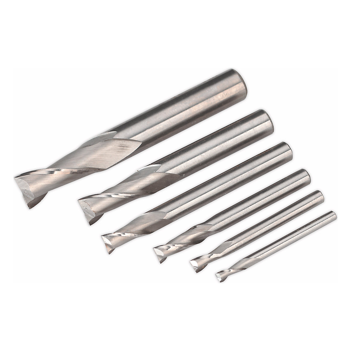 Sealey HSS End Mill Set | MT2 | 3-10mm