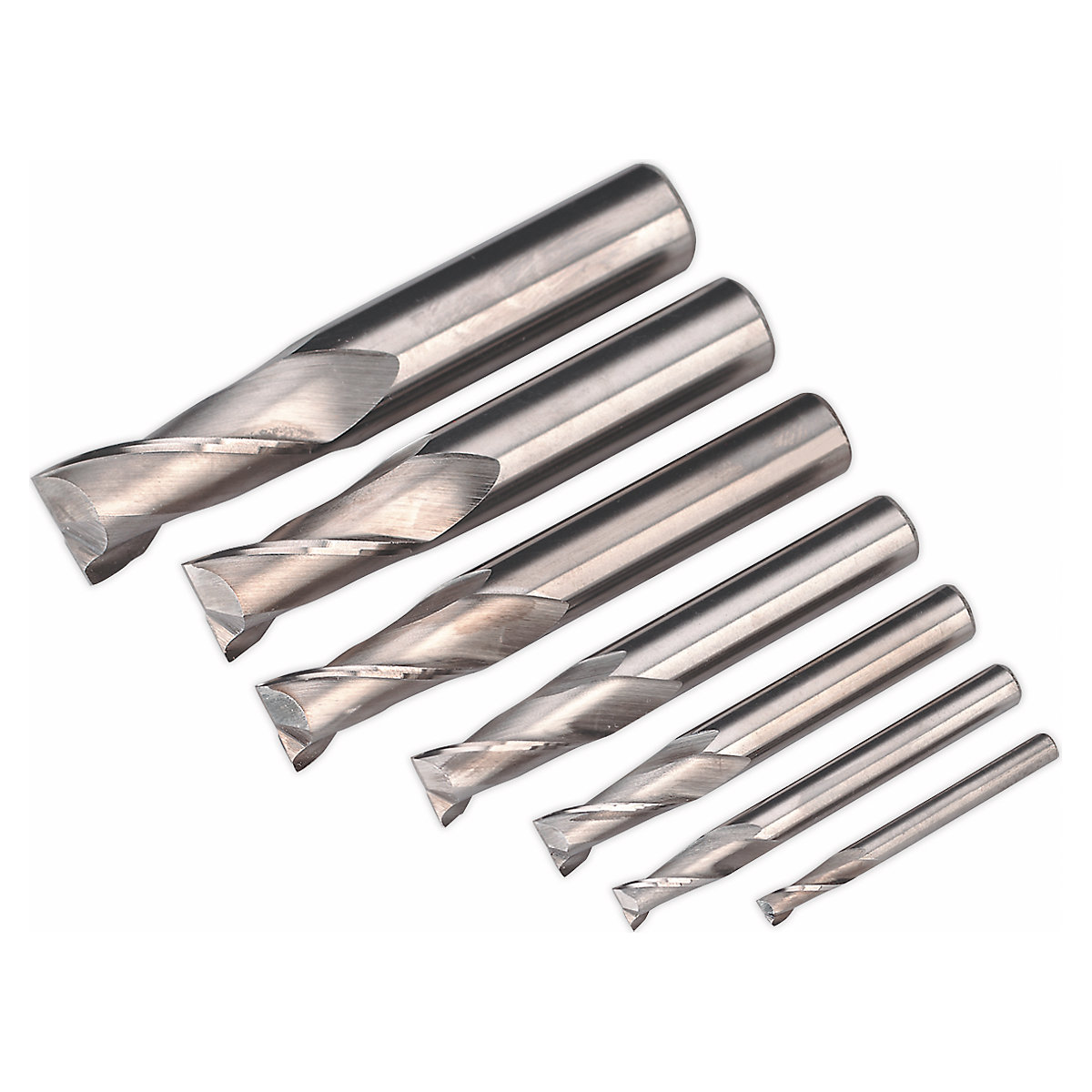 Sealey HSS End Mill Set