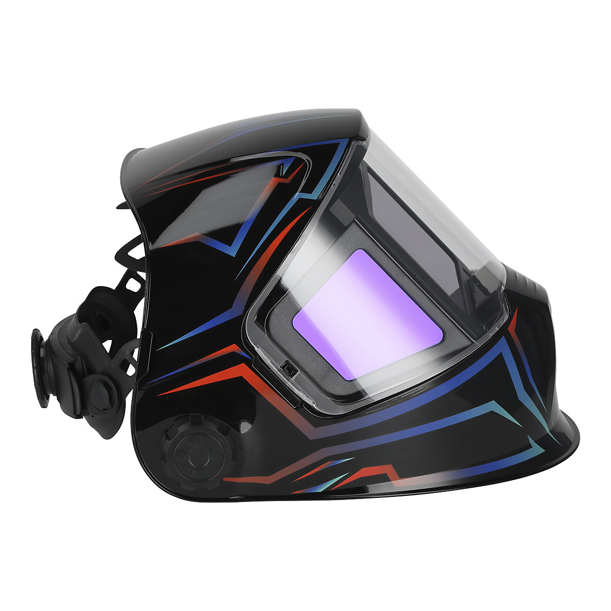 Sealey Panoramic Auto Darkening Welding Helmet | Shade 9-13 (Product illustration 3)-2