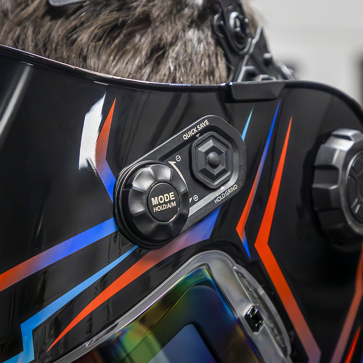 Sealey Panoramic Auto Darkening Welding Helmet | Shade 9-13 (Product illustration 7)-6