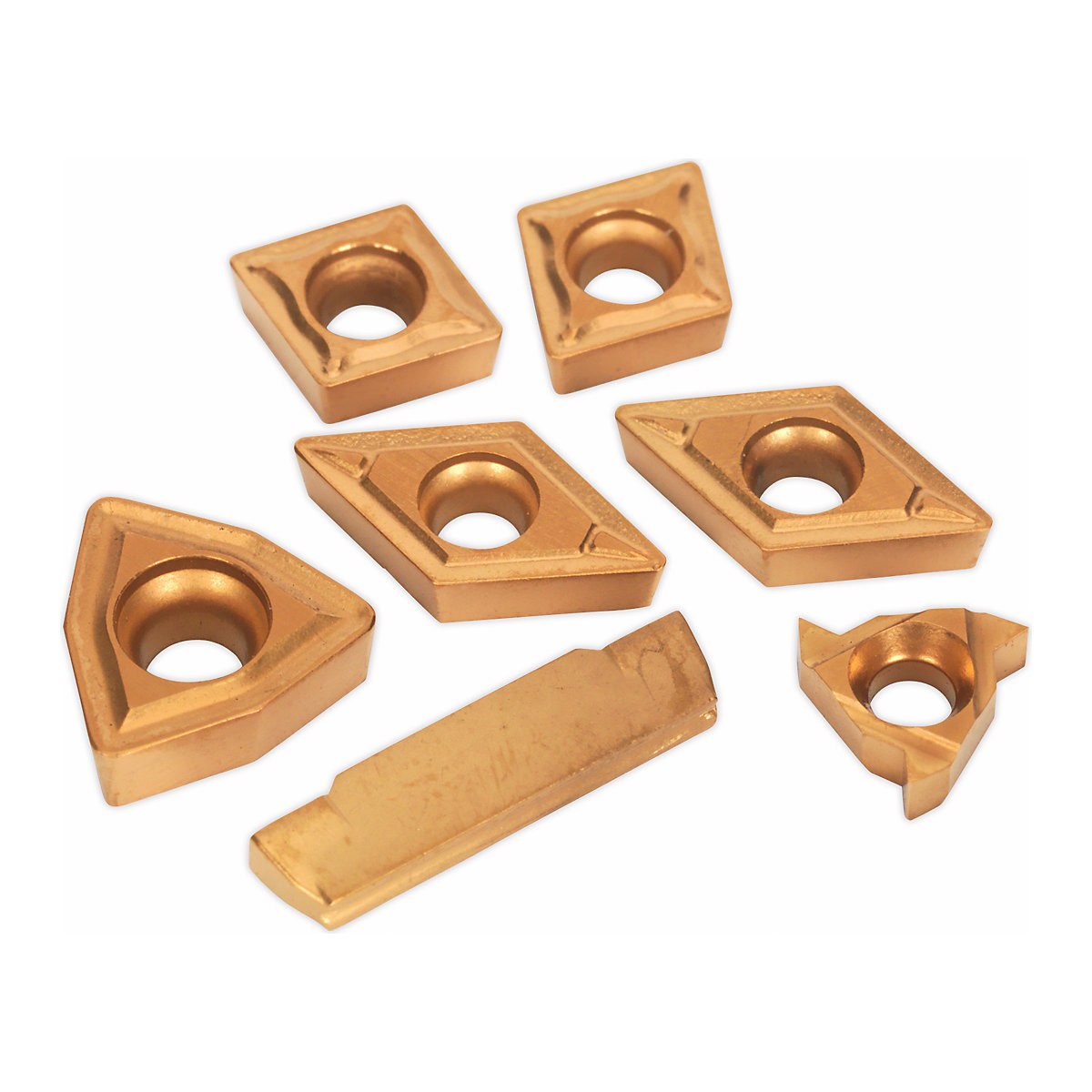 Sealey Tips for Lathe Turning Tool Set SESM3025CS5