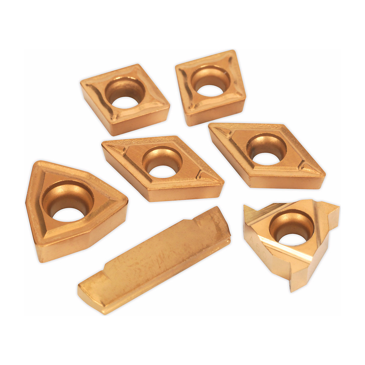 Sealey Tips for Lathe Turning Tool Set SESM3025CS6