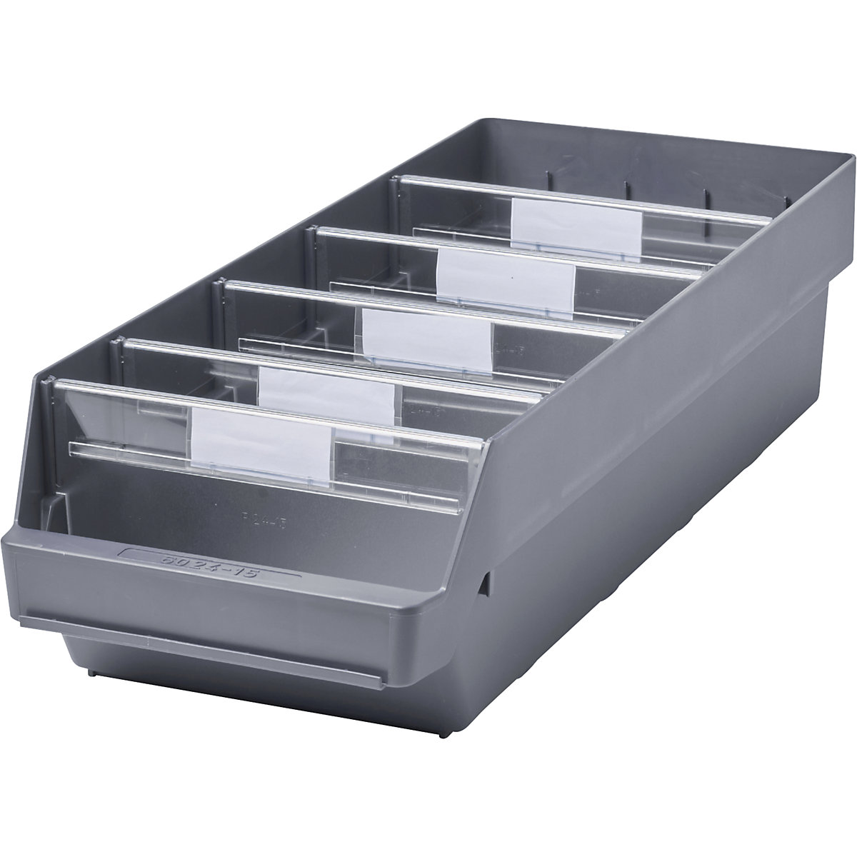 Shelf bin made of highly impact resistant polypropylene - STEMO
