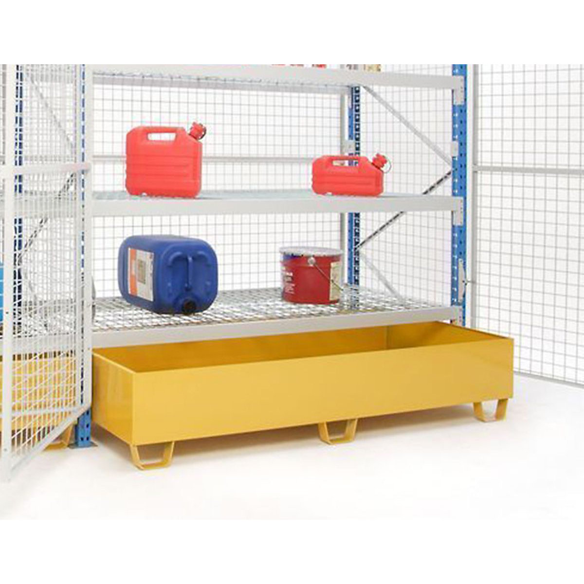 Spill Containment Tray For Non Corrosive Products | 260h x 800d mm | Capacity 375 Litre