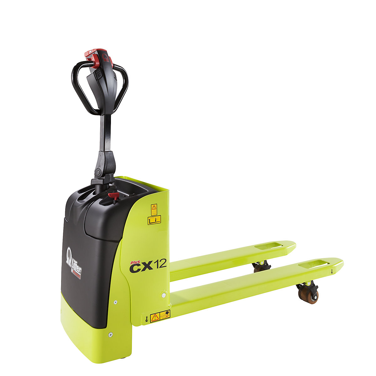 Transpaleta eléctrica – Pramac, carga máx. 1200 kg, dimensiones de la horquilla L x A 1150 x 520 mm-0
