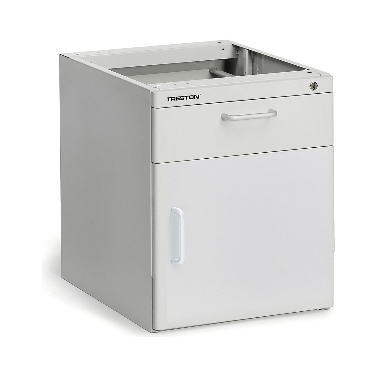 Treston Drawer & Cupboard Unit | 455h x 370w x 460d mm | 1 x 100mm High Drawer & 1 x 300mm High Cupboard