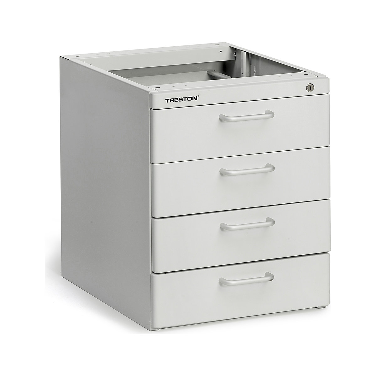 Treston Four Drawer Unit | 455h x 370w x 460d mm | 4 x 100mm High Drawers