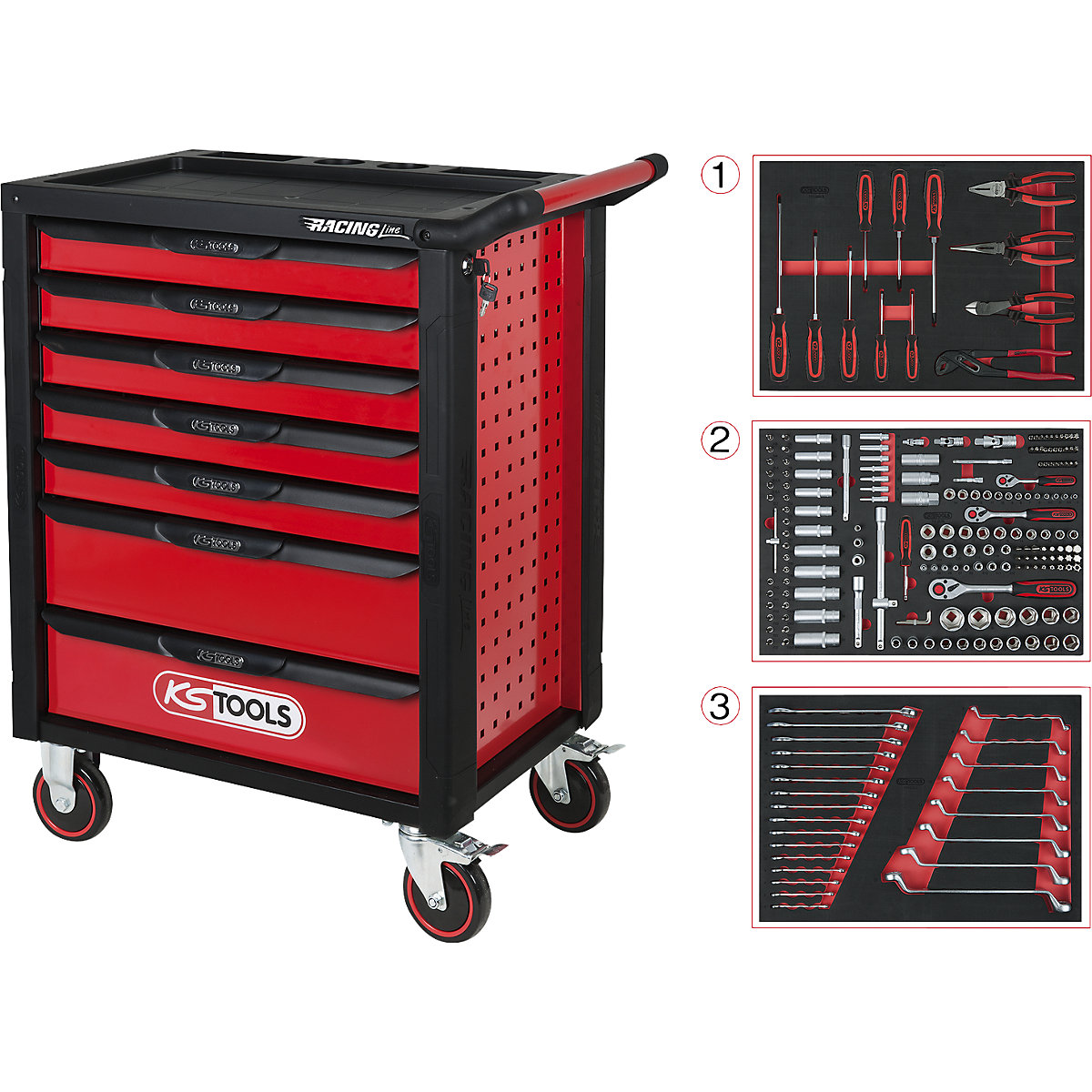 Werkstattwagen RACINGline KS Tools
