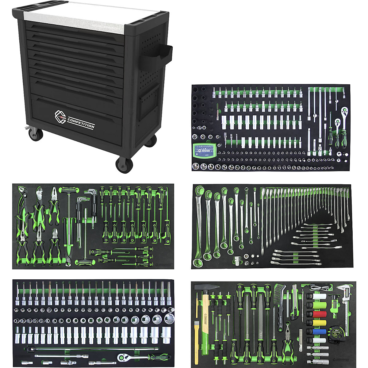Werkstattwagen XL COMPETITION KS Tools