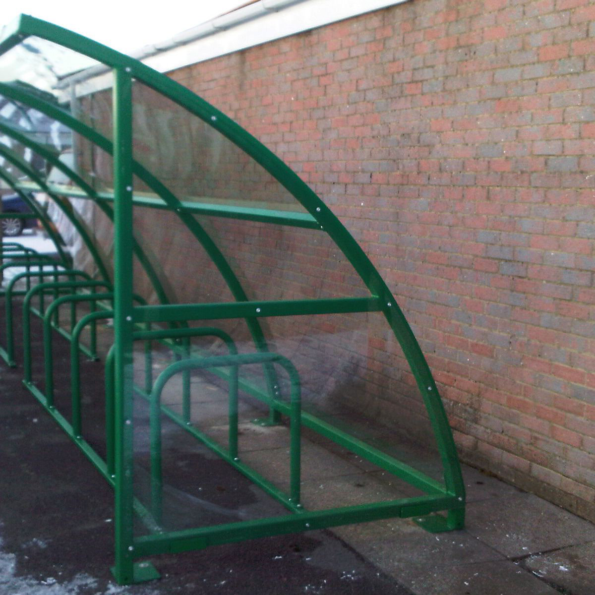 Wheelsby Cycle Shelter Pair of Perspex End Panels 2175h x 2014d mm