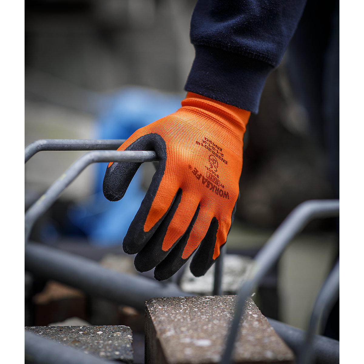 Worksafe® Foam Latex Gloves (Product illustration 4)-3
