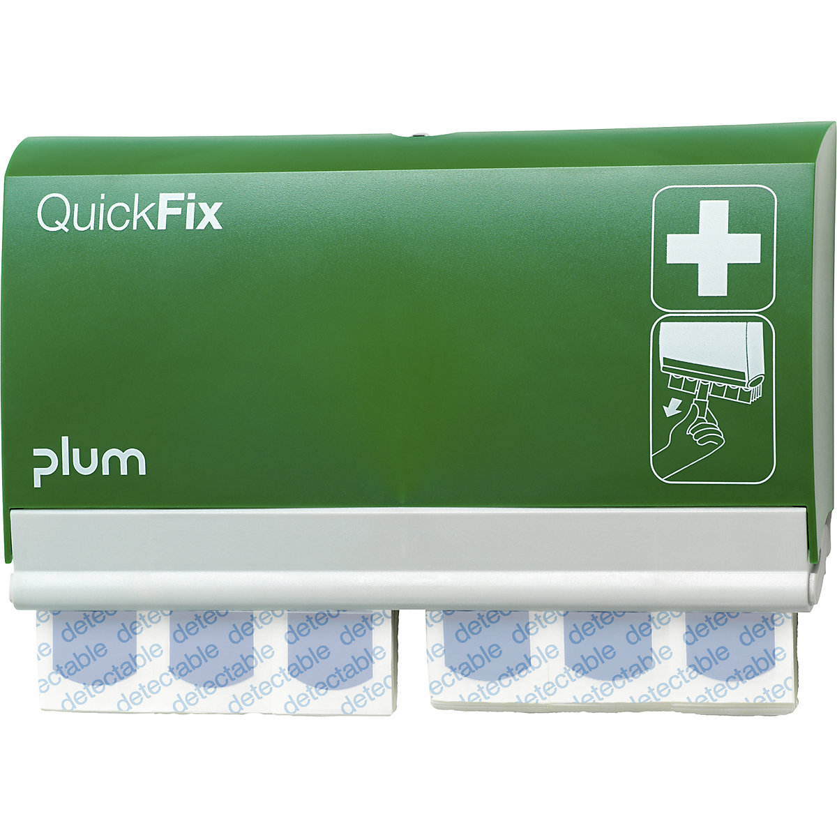 Zásobník na náplasti QuickFix – plum