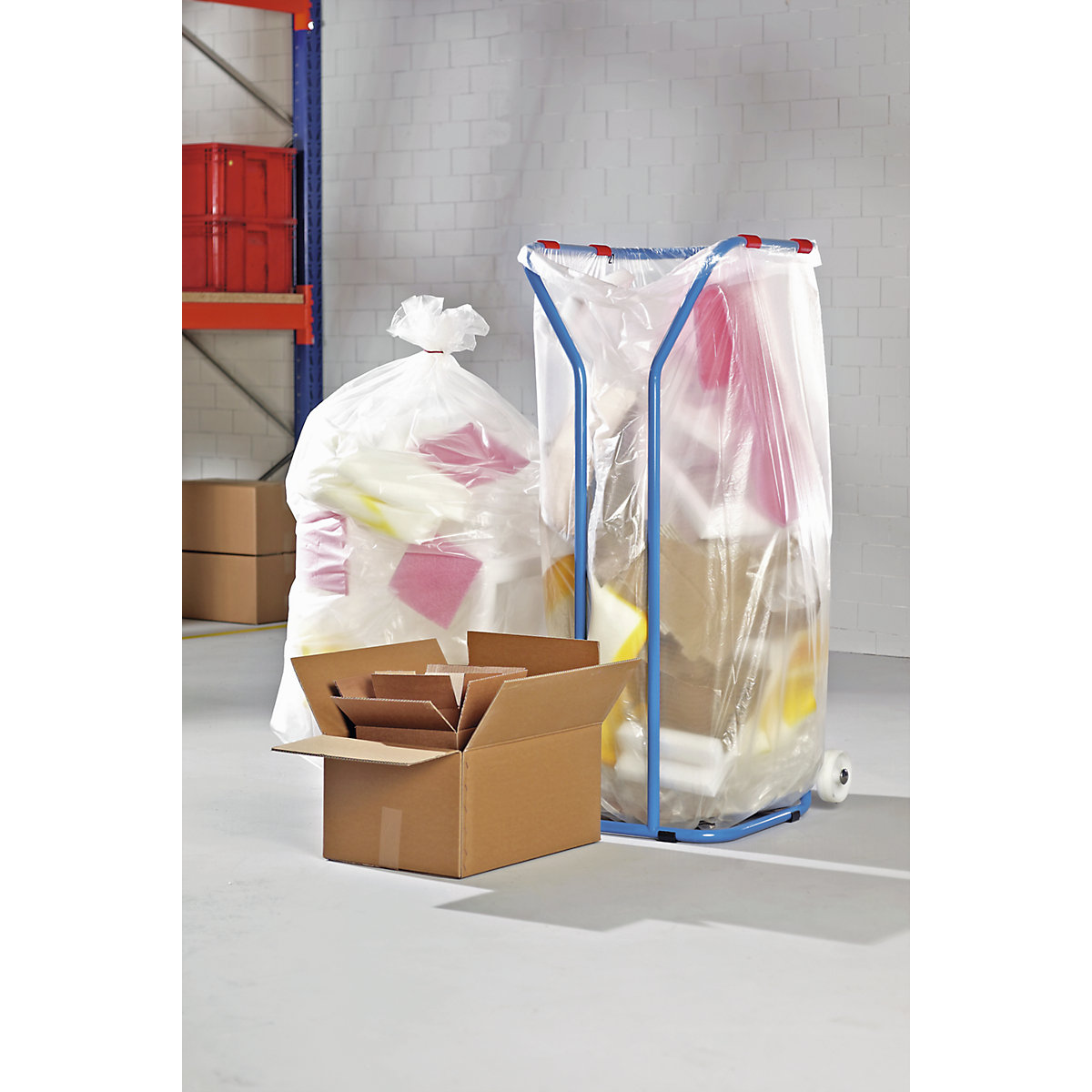 Großvolumen-Abfallsäcke, LDPE (Produktabbildung 2)-1