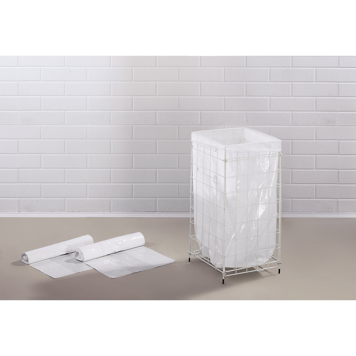 Mülleimerbeutel, LDPE für Drahtgitterkörbe (Produktabbildung 2)