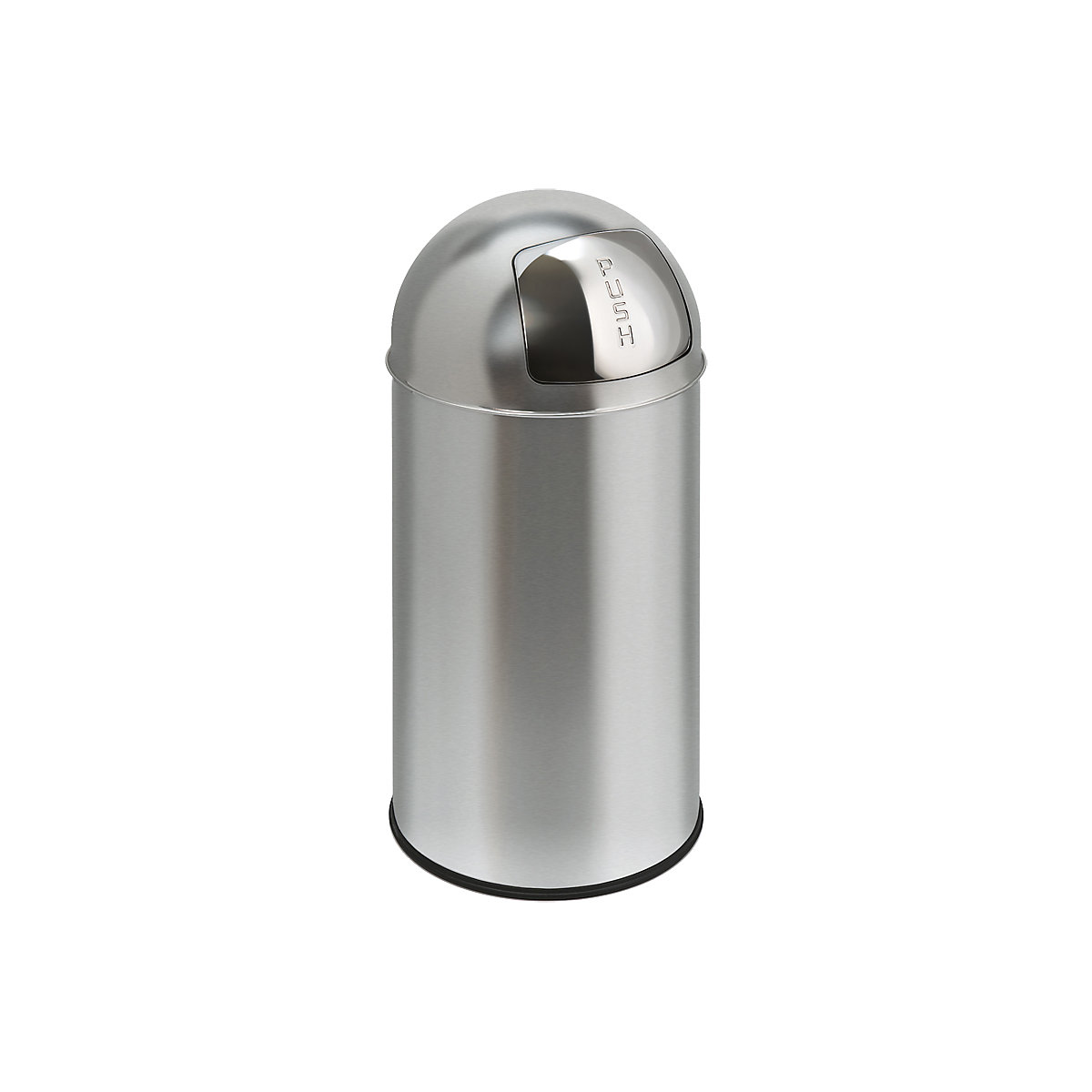 Push-Abfalleimer, Edelstahl (Produktabbildung 2)-1